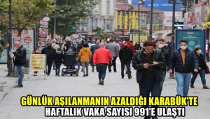 Günlük aşılamanın azaldığı Karabük'te haftalık vaka sayısı 991'e ulaştı