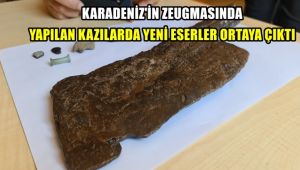Karadeniz'in Zeugmasında yapılan kazılarda yeni eserler ortaya çıktı