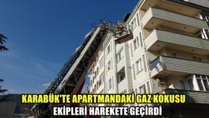 Karabük'te apartmandaki 'gaz kokusu' ekipleri harekete geçirdi