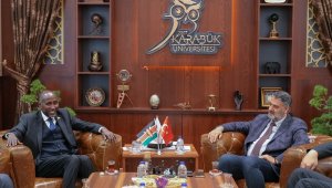 Kenya Cumhuriyeti Ankara Büyükelçiliği'nden Rektör Polat'a ziyaret