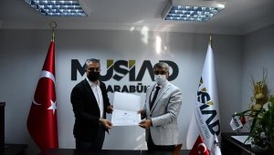 Vali Gürel'den MÜSİAD'a 'Teşekkür Belgesi'