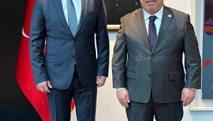 ATGB Genel Merkez yöneticilerinden Berlin Büyükelçisi Şen'e ziyaret
