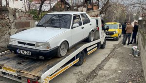 Dur ihtarına uymayan sürücüye para cezası kesildi