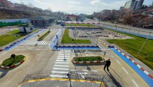 Karabük Çocuk Trafik Eğitim Parkında çalışmaları tamamlandı
