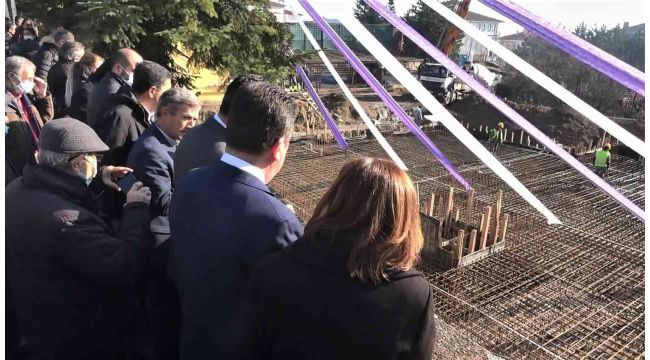 Annelerin hayatını kolaylaştıracak 'Gündüz Çocuk Bakımevi'nin temeli atıldı