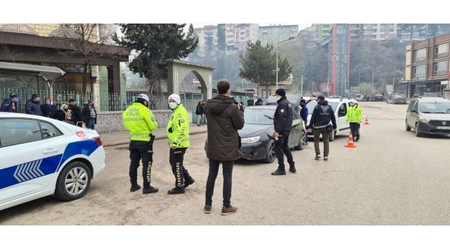 Karabük'te yeni yılın ilk huzur ve güven uygulaması başladı