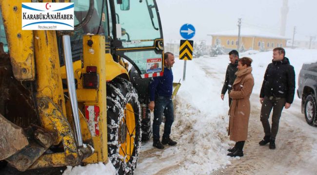 Safranbolu'da son 60 yılın rekor kar yağışı