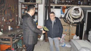 Milli Eğitim Müdürü Gümüş'ten velilere ziyaret