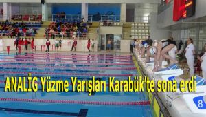 ANALİG Yüzme Yarışları Karabük'te sona erdi