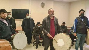 Karabük'te davulcular sınavdan geçti