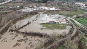 Sağanak yağmur ve eriyen kar suları taşkınlara neden oldu