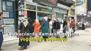 Yufkacılarda Ramazan Bayramı yoğunluğu yaşanıyor