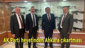 AK Parti heyetinden Ankara çıkartması