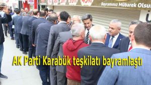 AK Parti Karabük teşkilatı bayramlaştı