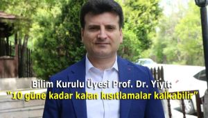 Bilim Kurulu Üyesi Prof. Dr. Yiyit: 