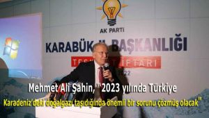 Cumhurbaşkanlığı YİK Üyesi Şahin, 