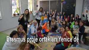 Erasmus proje ortakları Yenice'de