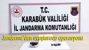Jandarma'dan uyuşturucu operasyonu