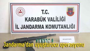 Jandarma'dan uyuşturucu operasyonu