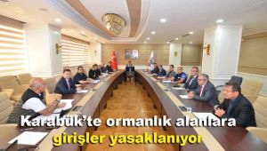 Karabük'te ormanlık alanlara girişler yasaklanıyor