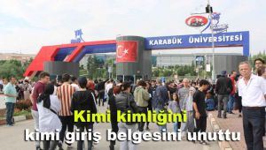 Kimi kimliğini, kimi giriş belgesini unuttu