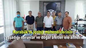 Karabük'te jeoloji mühendislerinin yaşadığı sorunlar ve doğal afetler ele alındı