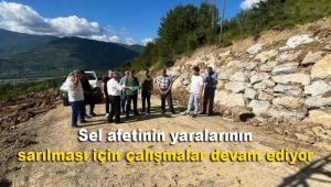 Sel afetinin yaralarının sarılması için çalışmalar devam ediyor