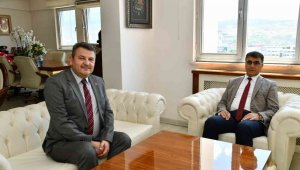Vali Gürel'den Emniyet Müdürü Yırtar'a hayırlı olsun ziyareti