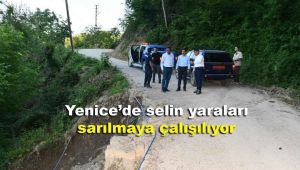 Yenice'de selin yaraları sarılmaya çalışılıyor