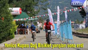 12. Uluslararası Yenice Kupası Dağ Bisiklet yarışları sona erdi