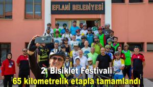2. Bisiklet Festivali 65 kilometrelik etapla tamamlandı