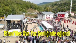 Eflanililer Ova Yaz Şenliğinde eğlendi