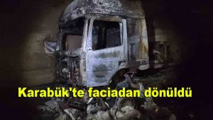 Karabük'te faciadan dönüldü