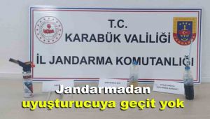 Jandarmadan uyuşturucuya geçit yok