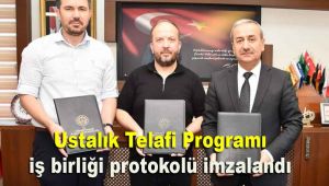 Karabük'te Ustalık Telafi Programı iş birliği protokolü imzalandı