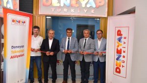 Karabük'te gençlerin gelişimine katkı sağlayan Deneyap Atölyesi açıldı