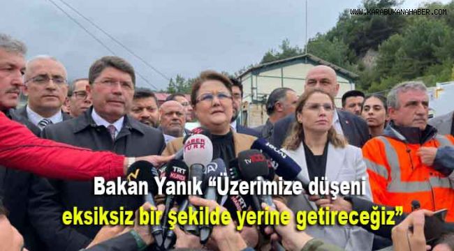 Bakan Yanık: