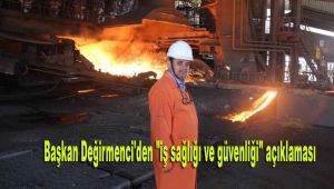 Başkan Değirmenci'den 