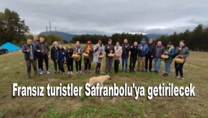 Fransız turistler Safranbolu'ya getirilecek