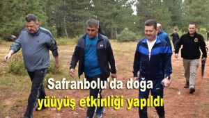 Safranbolu'da doğa yürüyüş etkinliği yapıldı