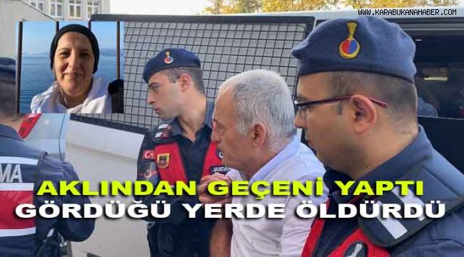 AKLINDAN GEÇENİ YAPTI GÖRDÜĞÜ YERDE ÖLDÜRDÜ