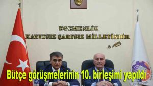Bütçe görüşmelerinin 10. birleşimi yapıldı