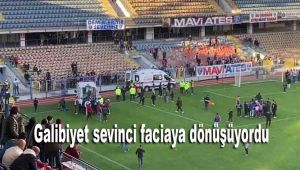 Galibiyet sevinci faciaya dönüşüyordu