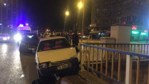 Kaza yaptı, alkollü olunca kaçmaya çalıştı