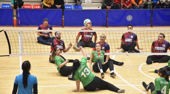 Oturarak Voleybol 1.Lig 1.Etap müsabakaları Karabük'te başladı