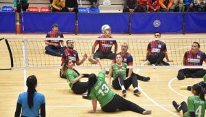 Oturarak Voleybol 1.Lig 1.Etap müsabakaları Karabük'te başladı
