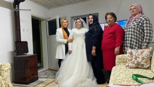 Türk Kızılay Zihinsel engelli Fatma' yı gelinlik hayaline kavuşturdu.