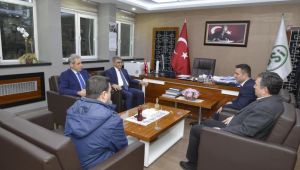 Vali Gürel kentte devam eden projeler için Kastamonu'da bölge müdürlerini ziyaret etti