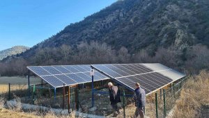 Güneş Enerjili İçme Suyu Tesisi sayesinde günlük 112 ton su ihtiyaçlarını karşılıyorlar