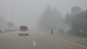 Karabük'te sis etkili oluyor